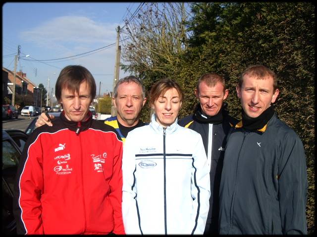 avant la course ...