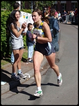 Stephanie Verhaeghe sur le 10 Km