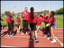 un entraineur fier de son groupe ...