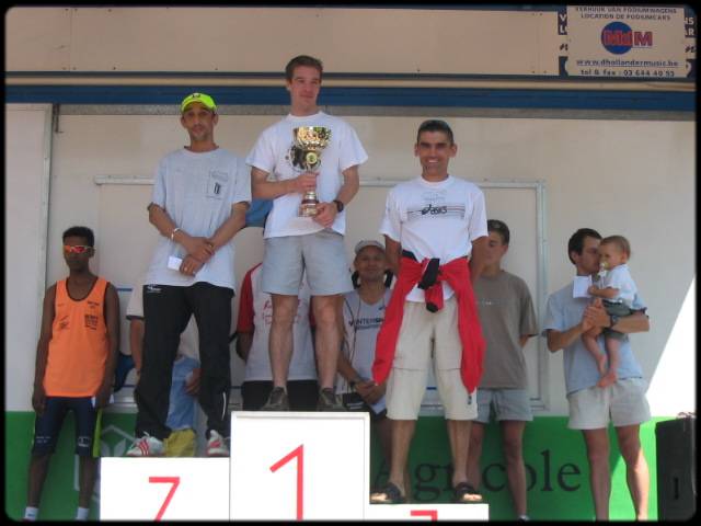 le podium masculin