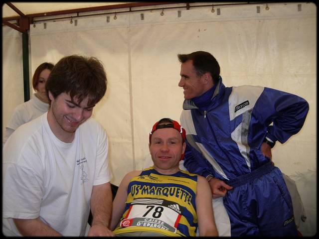 75me Km : un petit tour par la sance massage !
