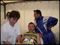 75me Km : un petit tour par la sance massage !