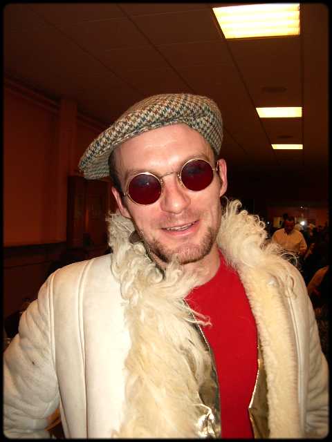 Philippe, bien loin de la tenue de comptition ...